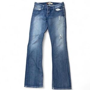 CABI Blue Distressed Women's Jeans